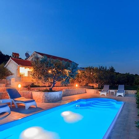 Traditional Dalmatian Stone House By The Sea Okrug Gornji Bagian luar foto